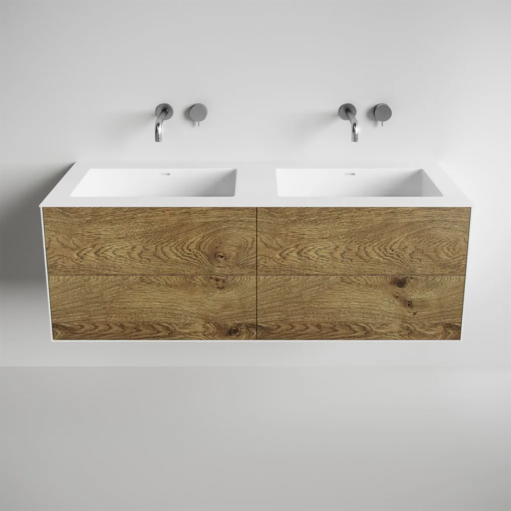 Copenhagen Chic 140D - Mathvid Corian® med rå vild ek