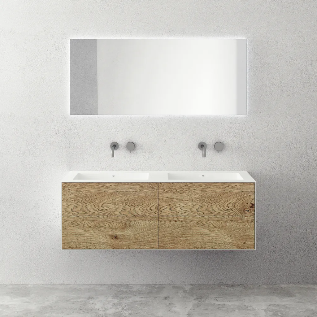 Copenhagen Chic 140D - Mathvid Corian® med rå vild ek