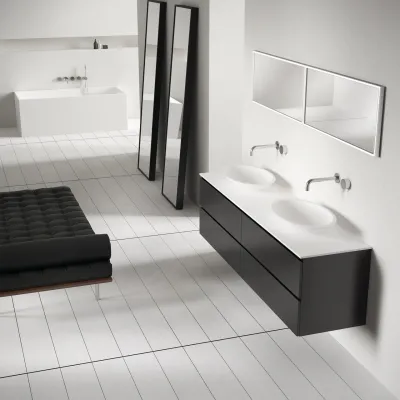 Shape 60 - 60x35 Tvättställ, Matt vit SolidTec®