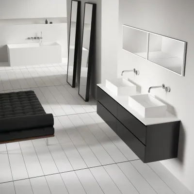 Plano 50 - 50x30 Tvättställ, Mattvitt SolidTec®