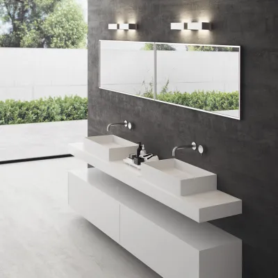 Plano 60 - 60x35 Tvättställ, Matt vit SolidTec®