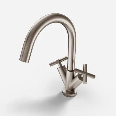 Fly Classic FKV101 - Kök, Ø20 svängpip, PVD borstat stål