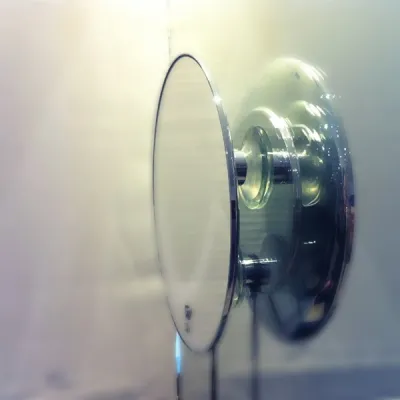 Magnifying spejl - med sugkopp, Ø117 mm
