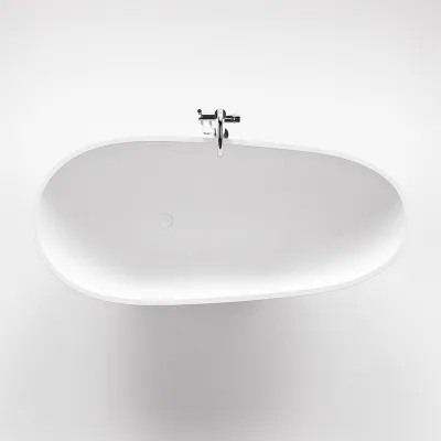 Boheme 182 - Badkar 182x82, Massiv Matt vit SolidTec®