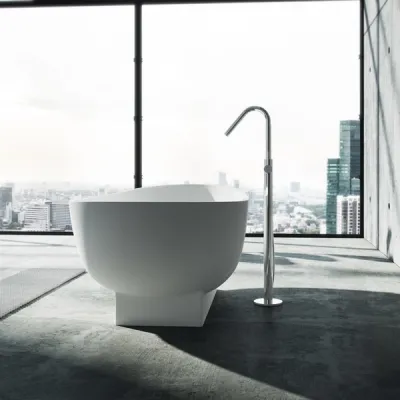 Boheme 182 - Badkar 182x82, Massiv Matt vit SolidTec®