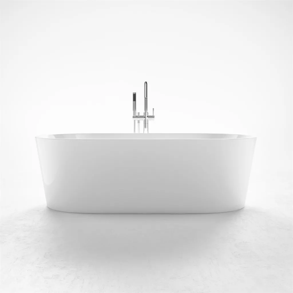 Milano Cello 165 - Badkar 165x72 cm, Blank Vit