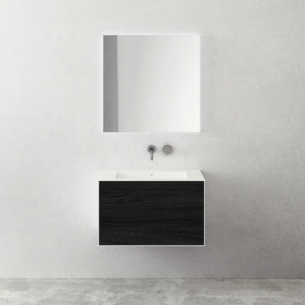 Copenhagen Chic 80 - Corian®, Smoked Black OAk