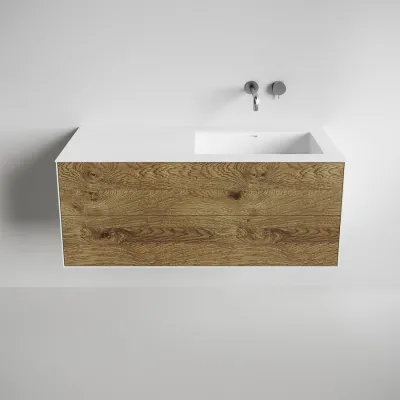 Copenhagen Chic 120R - Corian®, Raw Wild Oak