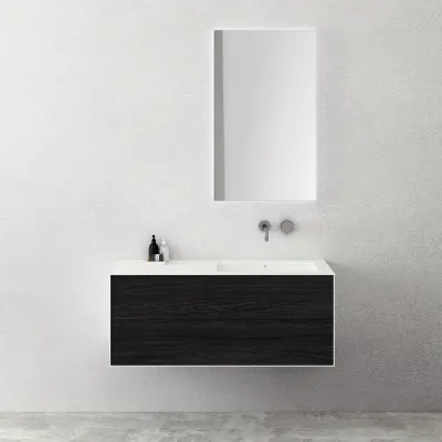 Copenhagen Chic 120R - Corian®, rökt svart ek