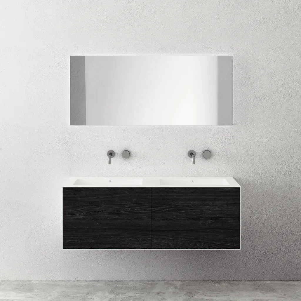 Copenhagen Chic 140D - Corian®, rökt svart ek