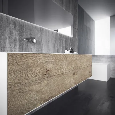 Copenhagen Chic 180L - Corian®, Raw Wild Oak