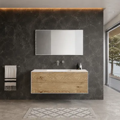 Copenhagen Chic 120 - Mathvid Corian® med rå vild ek