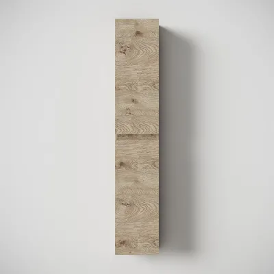 Copenhagen Front - 162x30x15 cm Högskåp, Raw Wild Oak