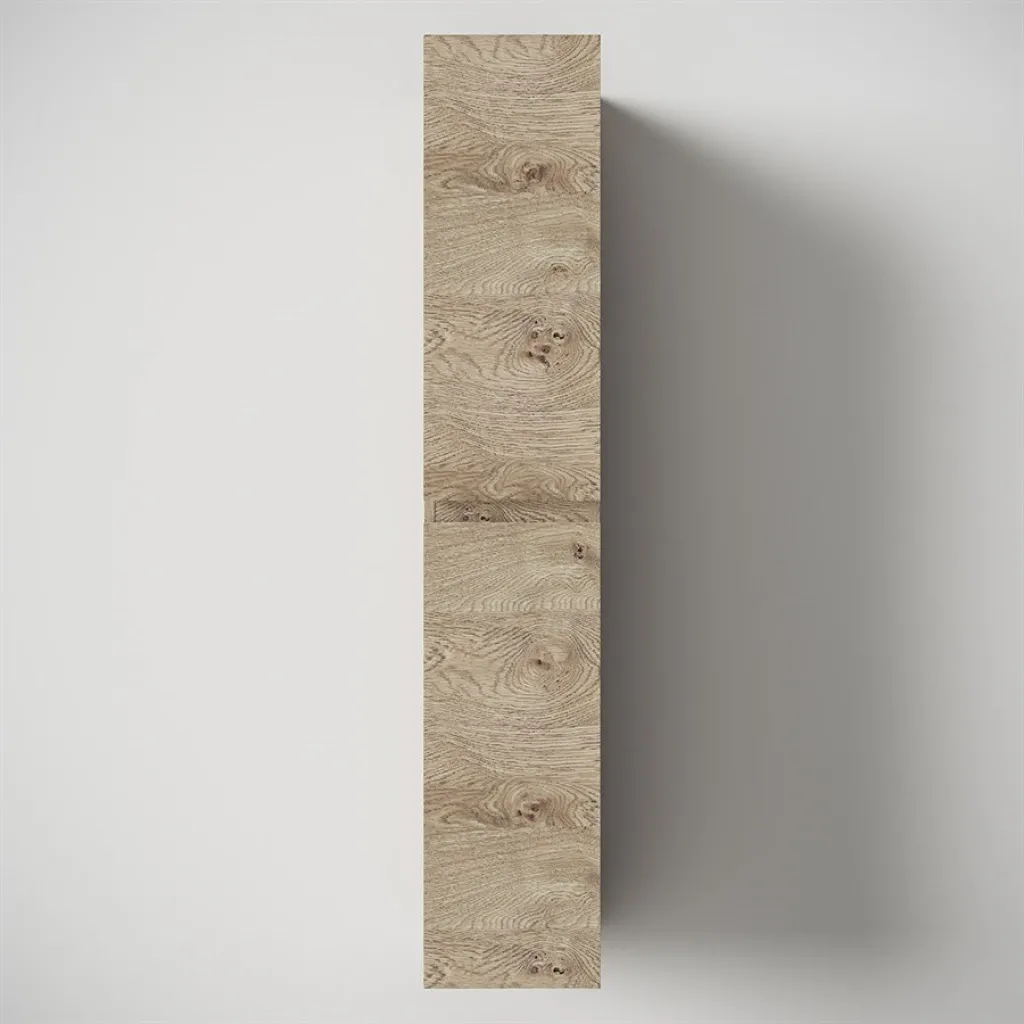 Copenhagen Front - 162x30x35 cm Högskåp, Raw Wild Oak