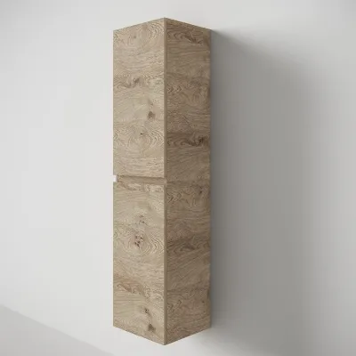Copenhagen Front - 162x40x35 cm Högskåp, Raw Wild Oak