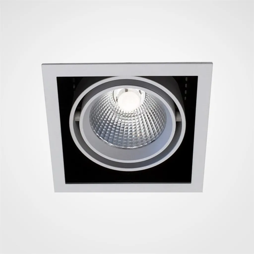 Exsite 1 LED - 130x130 mm, inkl. Driver och ljuskälla, Vit