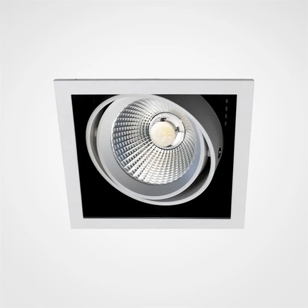 Exsite 1 LED - 130x130 mm, inkl. Driver och ljuskälla, Vit