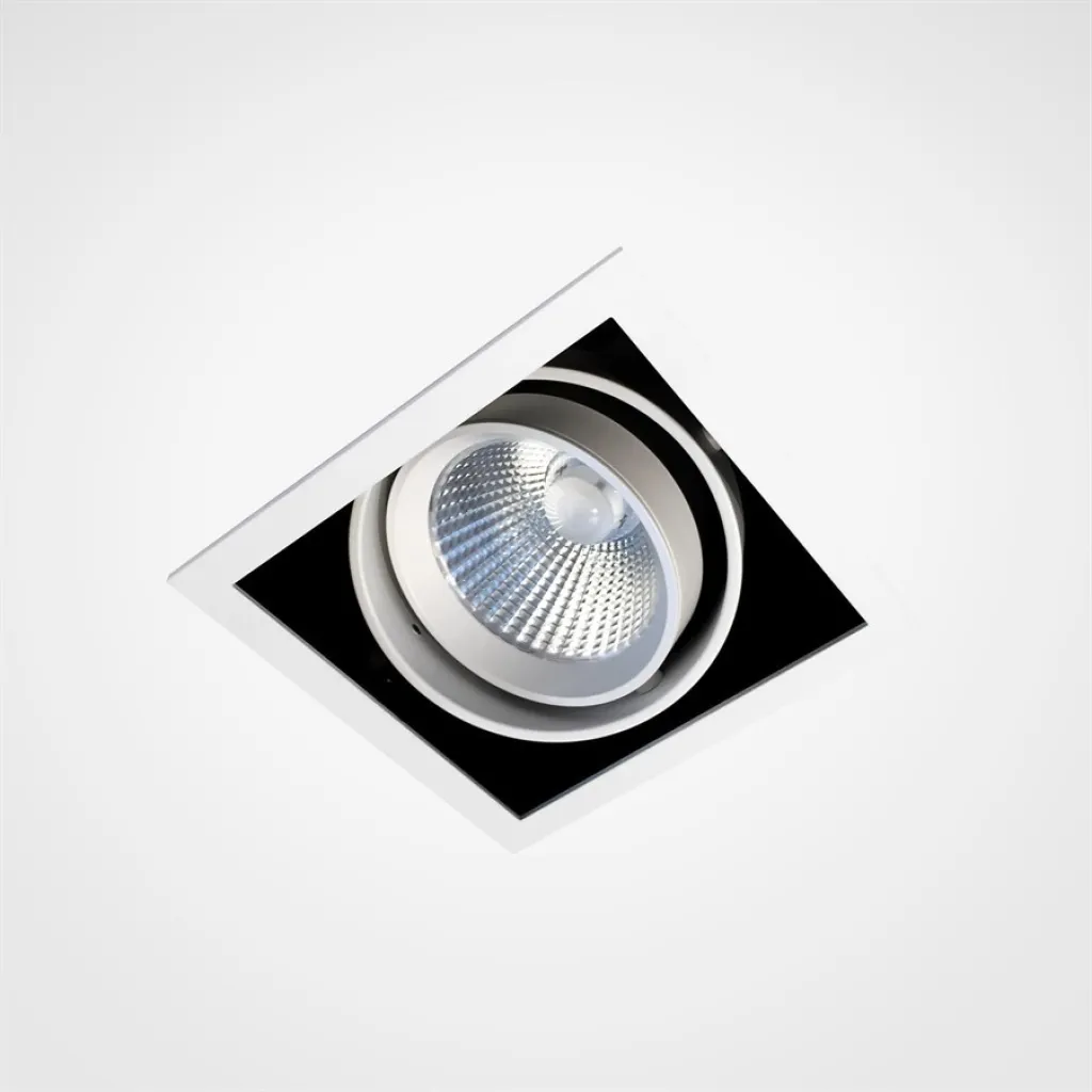 Exsite 1 LED - 130x130 mm, inkl. Driver och ljuskälla, Vit