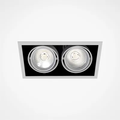 Exsite 2 LED - 245x130 mm, inkl. Driver och ljuskälla, Vit