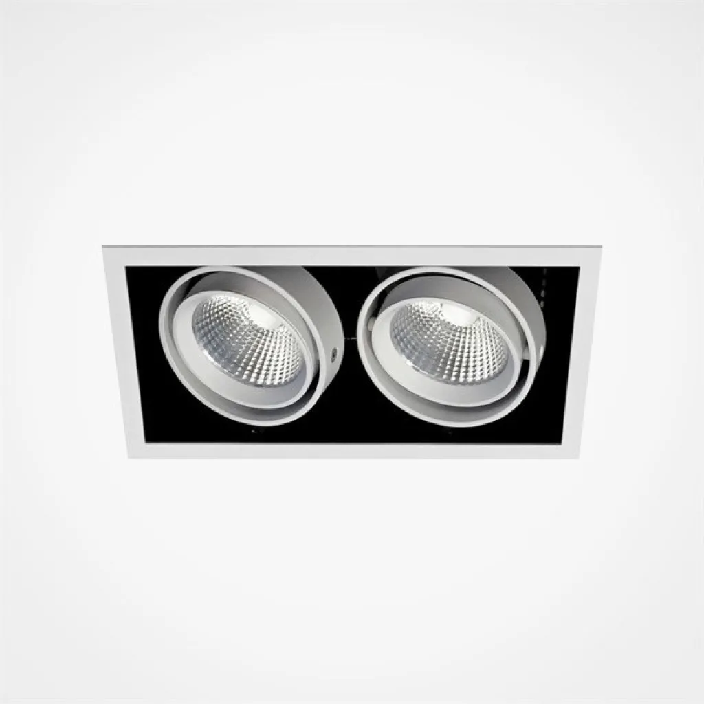 Exsite 2 LED - 245x130 mm, inkl. Driver och ljuskälla, Vit