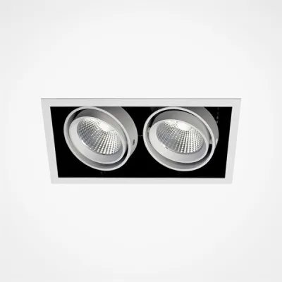 Exsite 2 LED - 245x130 mm, inkl. Driver och ljuskälla, Vit