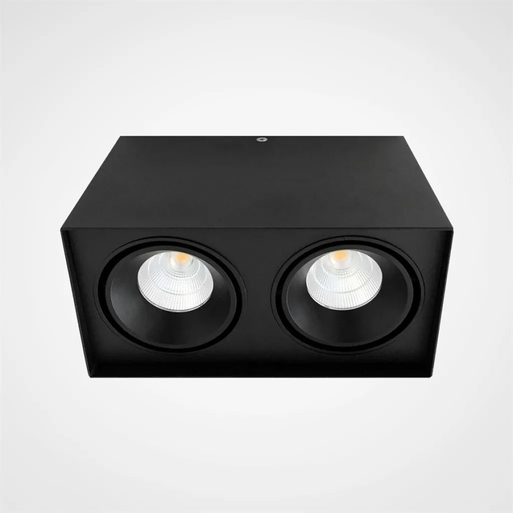 YUPI 2 LED - Downlight, svart