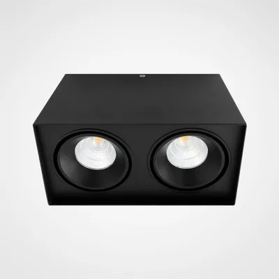YUPI 2 LED - Downlight, svart