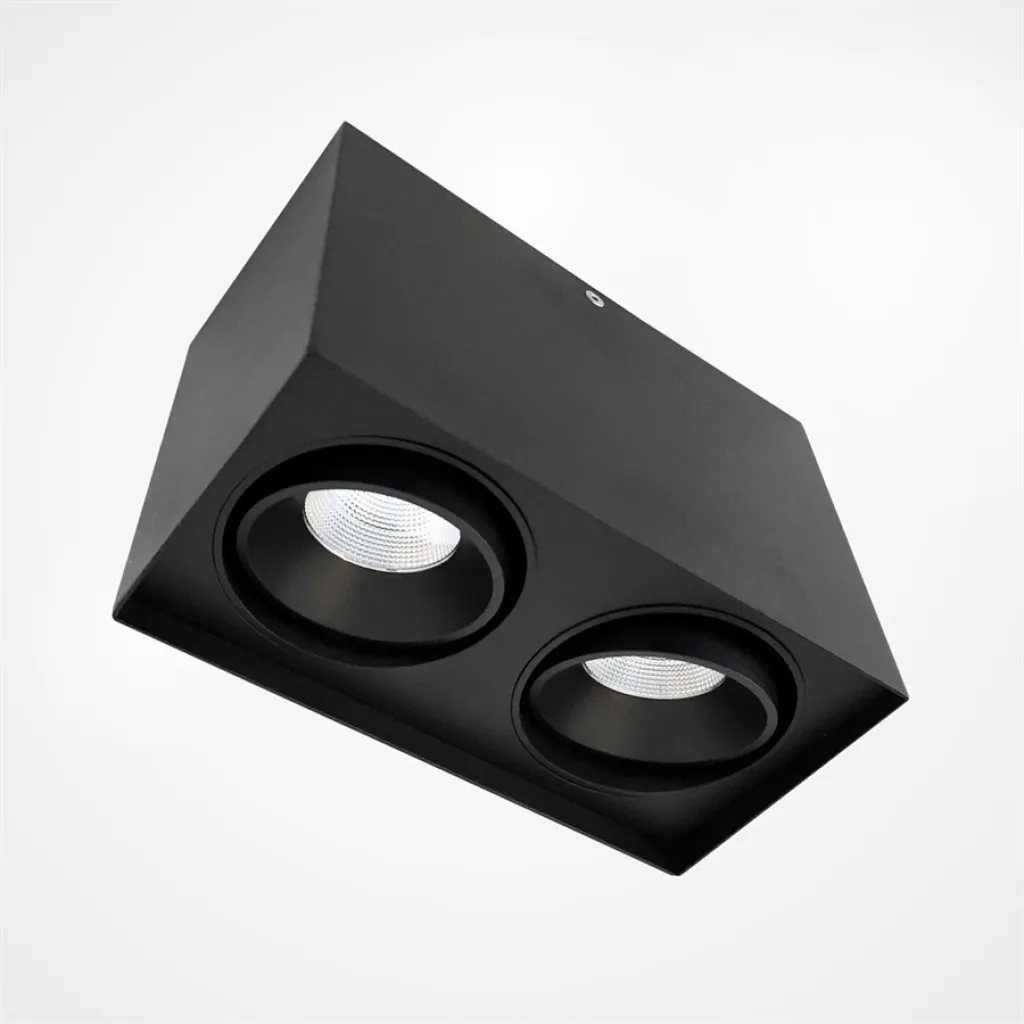 YUPI 2 LED - Downlight, svart