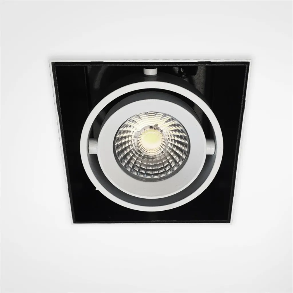 Integrate 1 LED - 97x97 mm, inkl. driver & ljuskälla