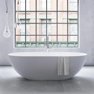 Pulcher® Mood 178 - Badkar 178x88, Matt Vit SolidTec®