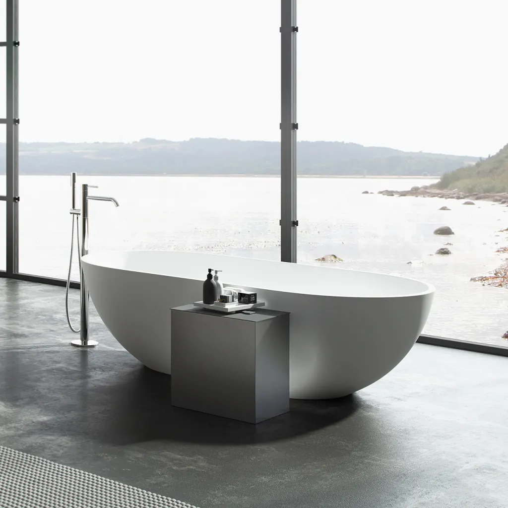 Pulcher® Mood 178 - Badkar 178x88, Matt Vit SolidTec®
