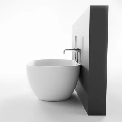 Pulcher® Mood 155 - Badkar 155x77, Matt Vit SolidTec®