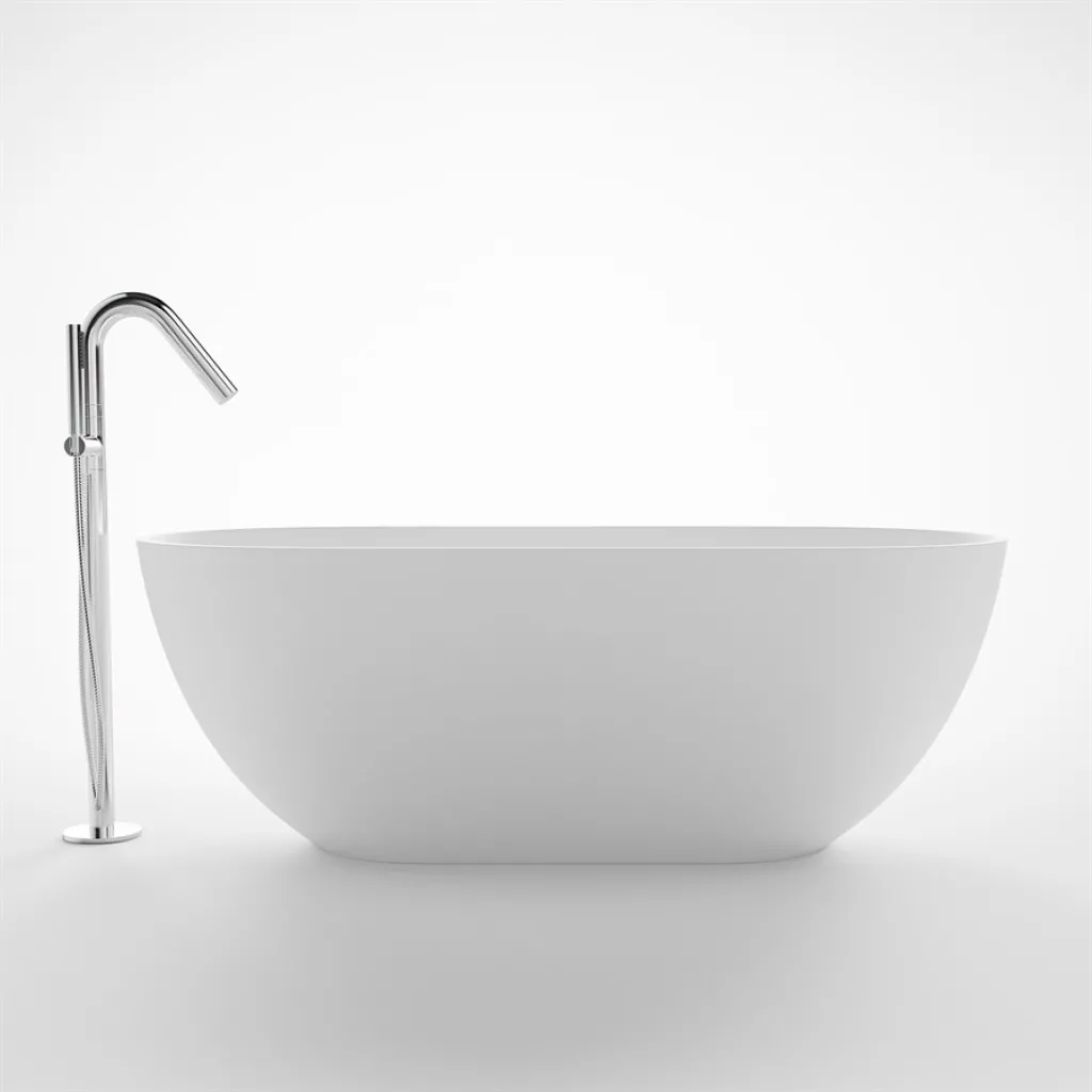 Pulcher® Mood 165 - Badkar 165x78, Matt Vit SolidTec®