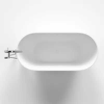 Pulcher® Mood 165 - Badkar 165x78, Matt Vit SolidTec®