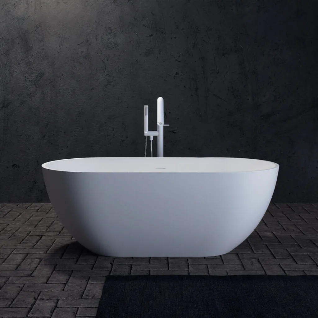 Pulcher® Mood 165 - Badkar 165x78, Matt Vit SolidTec®