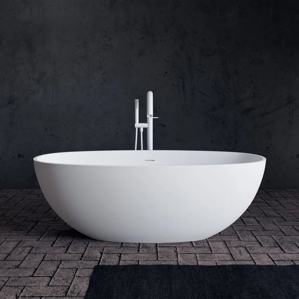 Pulcher® Mood 165 - Badkar 165x78, Matt Vit SolidTec®