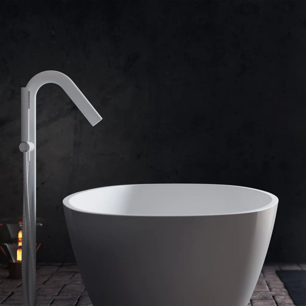 Pulcher® Mood 165 - Badkar 165x78, Matt Vit SolidTec®