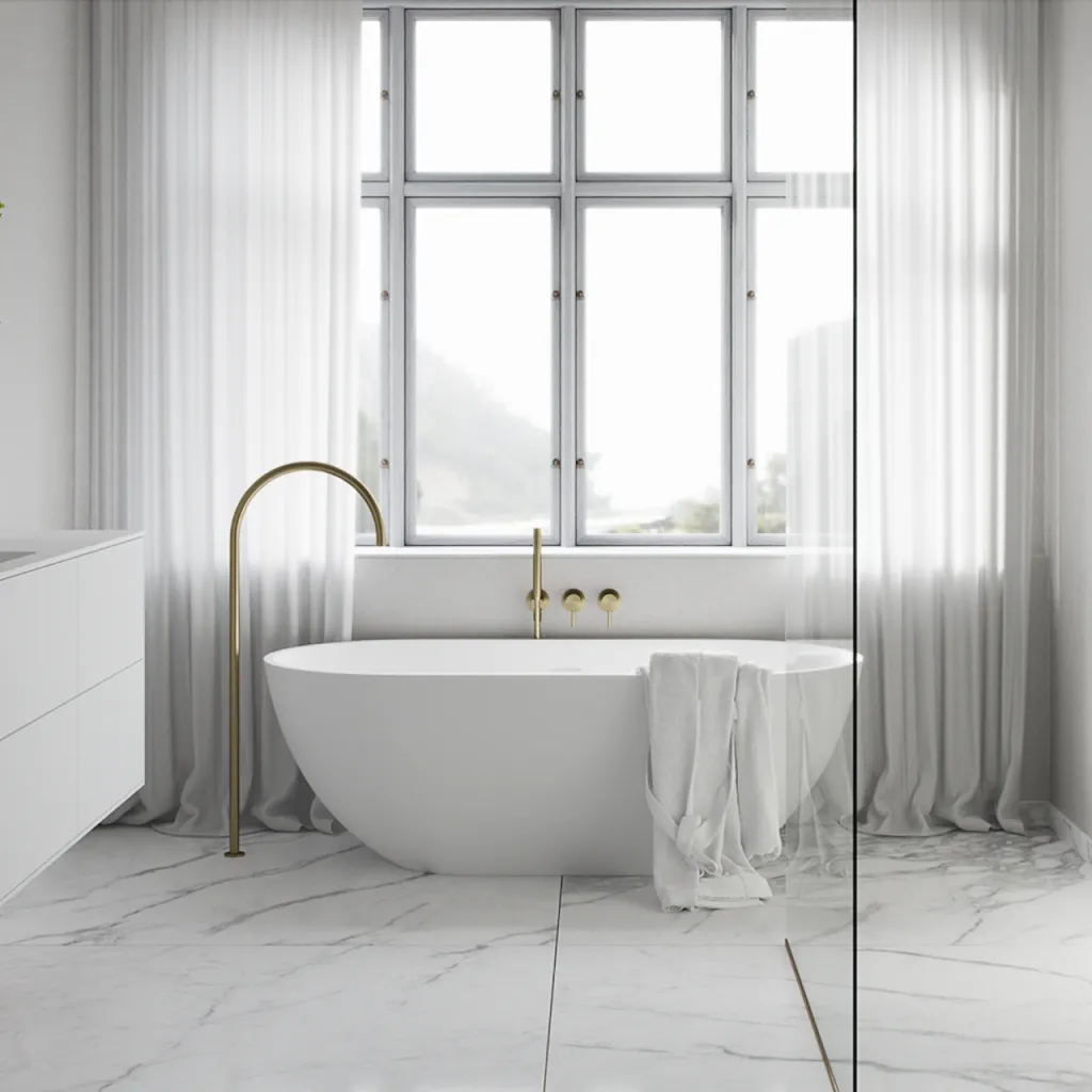 Pulcher® Mood 165 - Badkar 165x78, Matt Vit SolidTec®