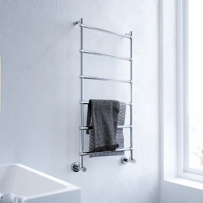 Vetro DeLuxe 442/6 - Vattenburen handdukstork, krom