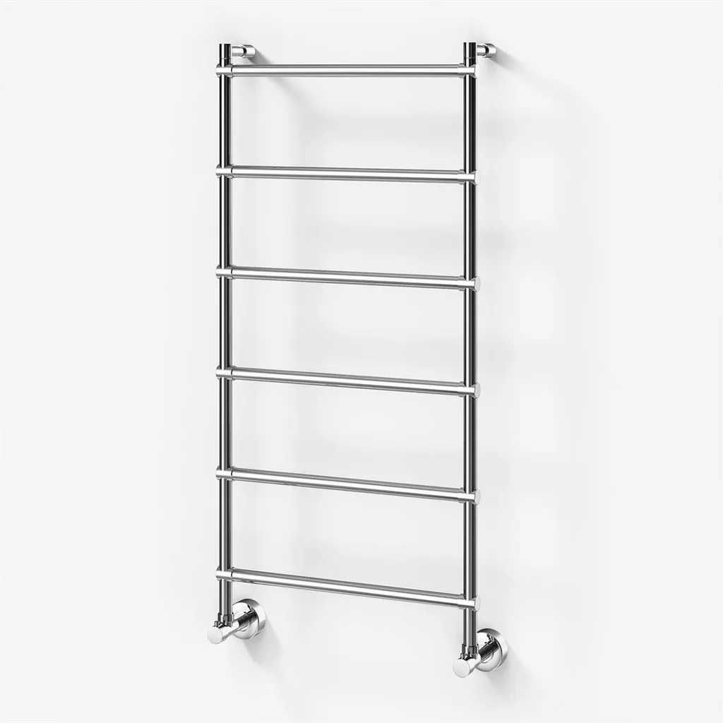 Vetro DeLuxe 442/6 - Vattenburen handdukstork, krom