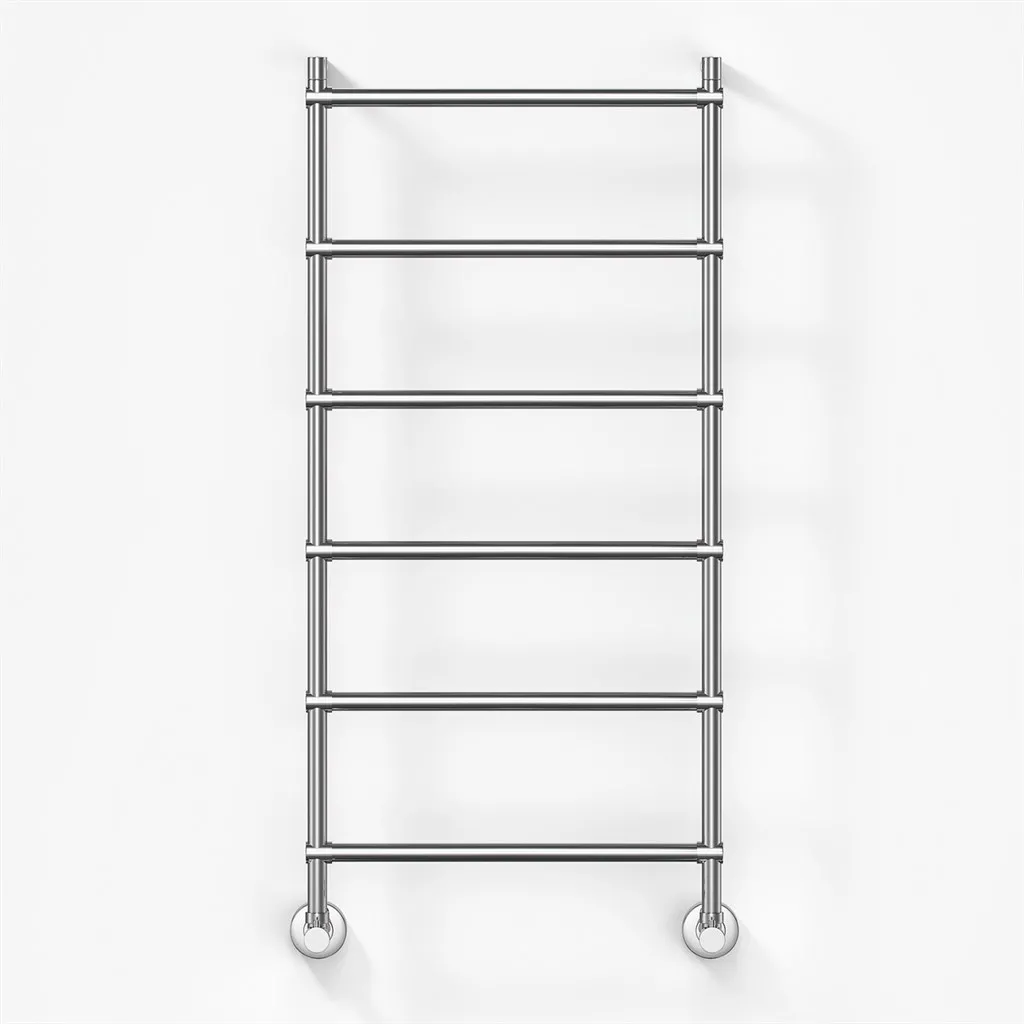Vetro DeLuxe 442/6 - Vattenburen handdukstork, krom