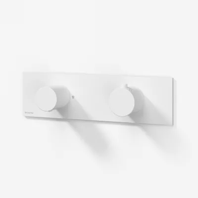 Nostromo G572B S10 - Fantini Ø20, Vägglampa, Mattvit