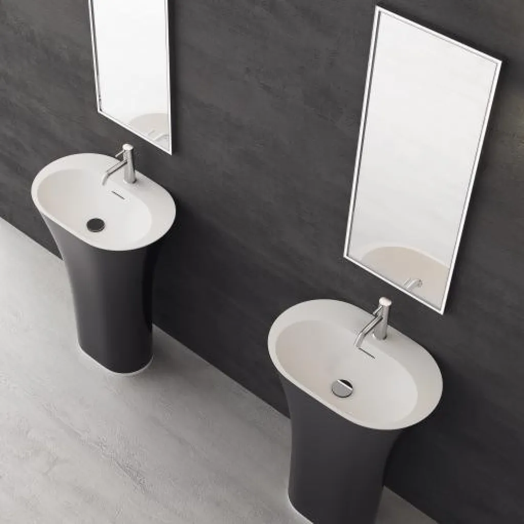 Black Bucatini - 90hx63x42, Massiv SolidTec®