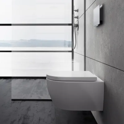 Pulcher® Lounge L18 - 48,5 cm Easy-Clean beläggning, Vit