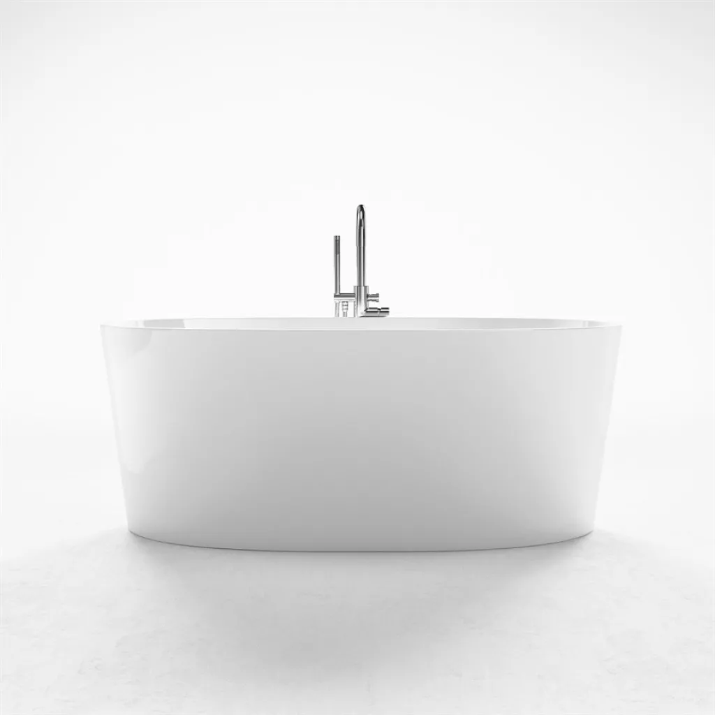 ArkiLife Zen 150 - Badkar 150x76 cm, Blank vit
