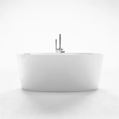 ArkiLife Zen 150 - Badkar 150x76 cm, Blank vit