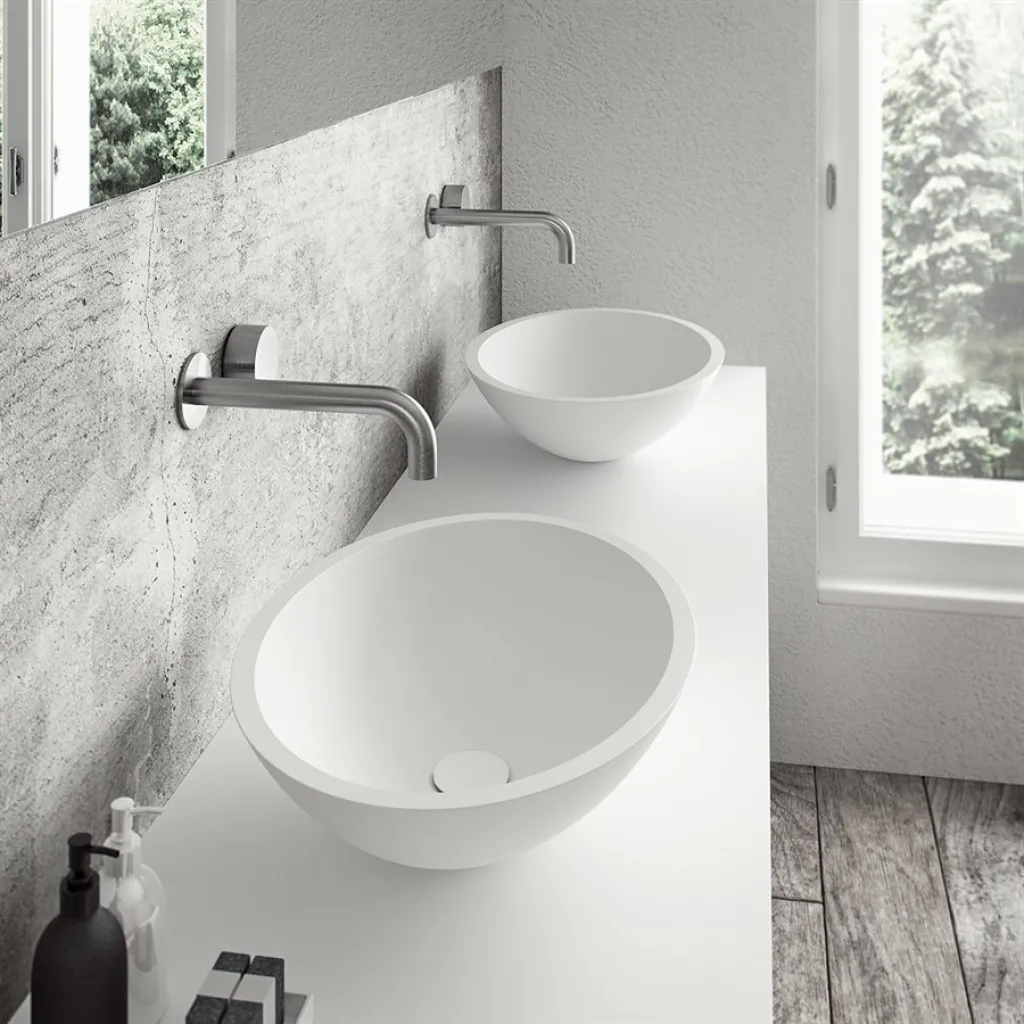 Spoon 52 - 52x38 Handfat, Matt vit SolidTec®