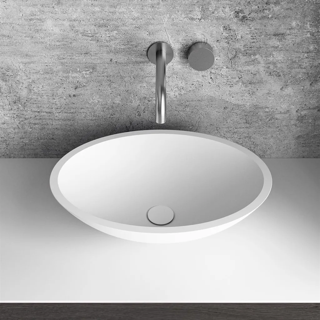 Spoon 52 - 52x38 Handfat, Matt vit SolidTec®