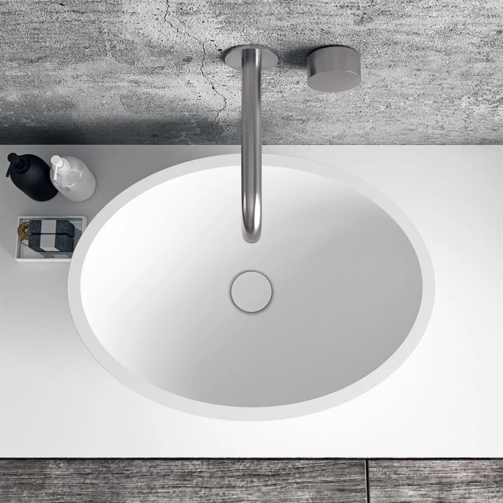 Spoon 52 - 52x38 Handfat, Matt vit SolidTec®