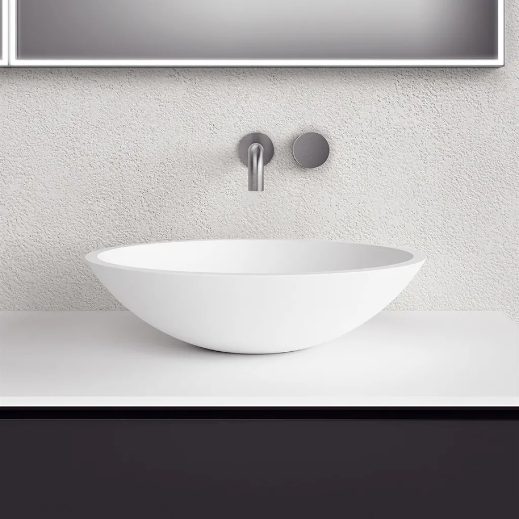 Spoon 52 - 52x38 Handfat, Matt vit SolidTec®